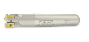 1 x TEKNIK Schaftfräser ø 25 mm Z=3 L=150 mm + 10 x APKT 1003PDER-45 SP6564 - Picture 1 of 1