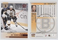 2004-05 Pacific Red Joe Thornton #27