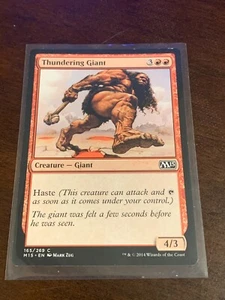 Magic the Gathering 2015 Thundering Giant - Picture 1 of 2