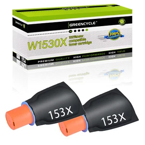 2PK Compatible HP 153X Toner Reload Kit for Laserjet Tank 2504dw MFP 2604sdw - Picture 1 of 23
