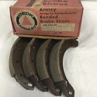 Juego de zapatas de freno traseras Austin Morris Marina 1973-75 Foto 1 de 4