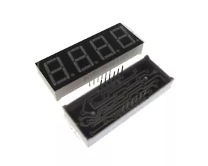 0.56" 4 Digit 7-Segment LED Display DIP common cathode - Green - Picture 1 of 1