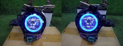 JDM 2011 Nissan Leaf ZE0 Fog Light Set LED Illumi Ring C26 Serena E52 Elgrand - Image 1 of 4