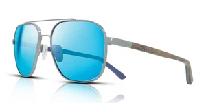 Revo Occhiali da Sole Uomo RE1108 00 H2O Harrison Gunmetal/H2O Blu - Foto 1 di 2