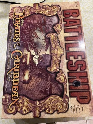 Battleship Disney Pirates of the Caribbean 2015 Hasbro Complete Game - Image 1 of 2