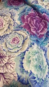 Kaffe Fassett Brassica SKY  Free Spirit 100% cotton Quilting Fabric BTY - Picture 1 of 1