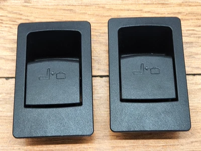 ✅ Juego de molduras de palanca de control de asiento trasero izquierdo derecho BMW F34 GT 328 335 14-19 OEM Foto 1 de 4