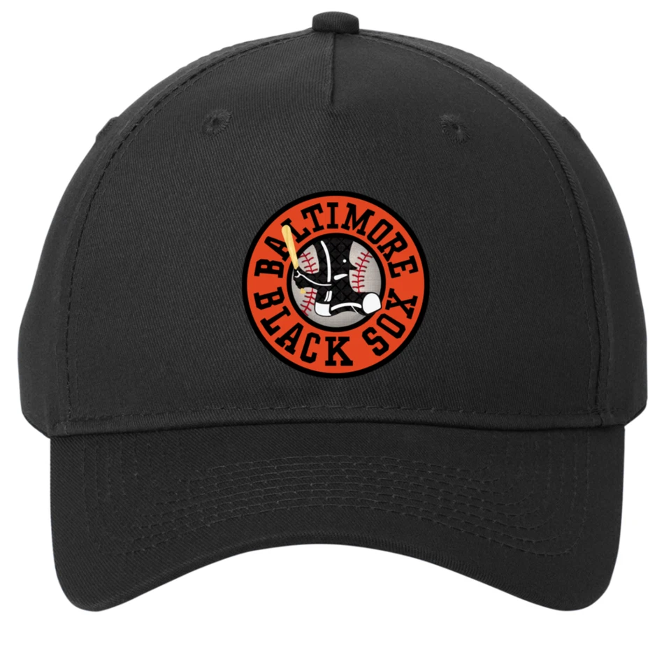 Gorra de sarga Baltimore Black Sox 5 paneles | Equipo de béisbol de ligas negras Foto 1 de 1