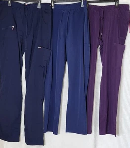 Scrub Pants M Tall Mechanical Stretch Medical 3er Set Koi, Heartsoul, Dickies - Bild 1 von 13