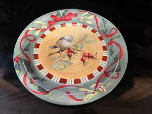 Plato de cena Lenox INVIERNO SALUDOS TODOS LOS DÍAS Chickadee 10 5/8" - Imagen 1 de 2