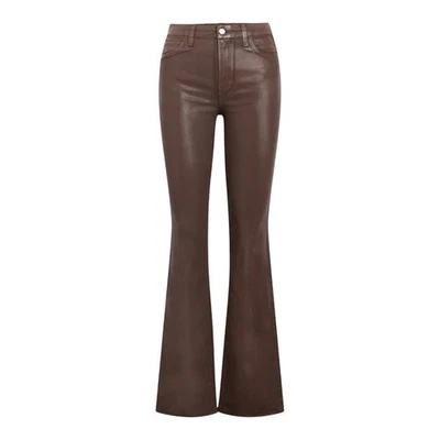 Pantalón Joe's Jeans The Hi Honey Bootcut tiro alto acampanado marrón brillo para mujer talla 28 Foto 1 de 4