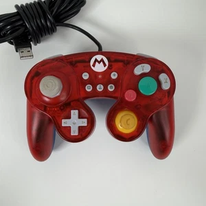  Hori Nintendo Super Mario Switch GameCube Classic Controller USB PC  - Picture 1 of 8