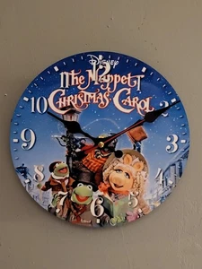 Walt Disney The Muppets Christmas Carol Wall Clock Home Decor Art - Picture 1 of 2