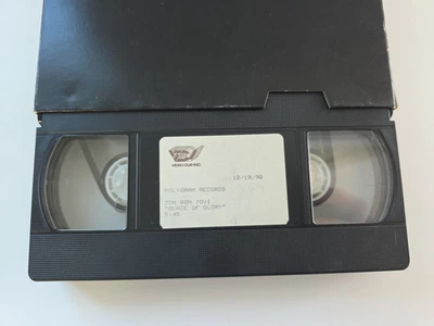 Jon Bon Jovi Blaze Of Glory Music Video VHS Production Tape 1990 - Image 1 of 3