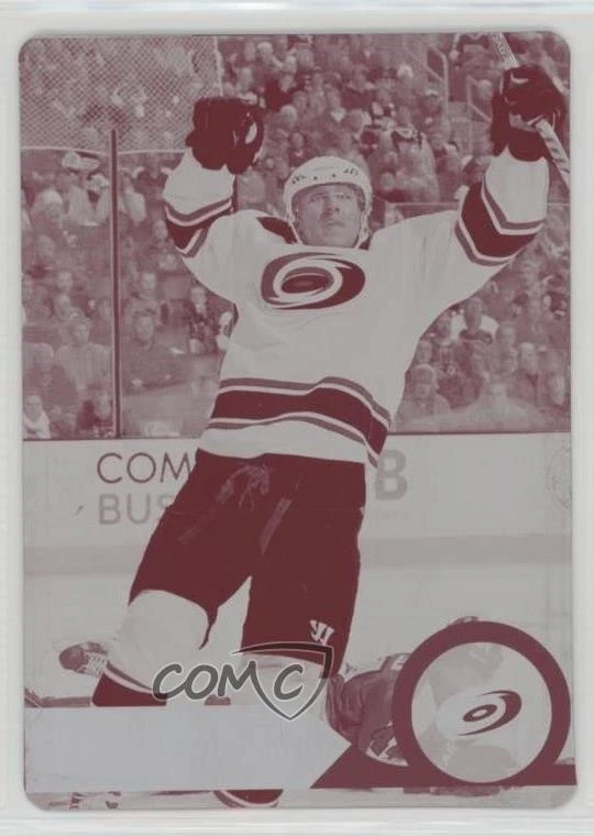 2014-15 Upper Deck Printing Plate Magenta 1/1 Jiri Tlusty #35 1o3 - Image 1 of 3
