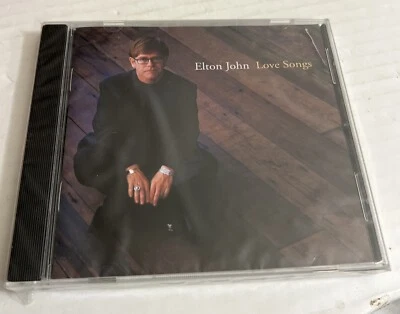 Factory Sealed (shrink wrapped) Love Songs by Elton John CD Foto 1 de 2