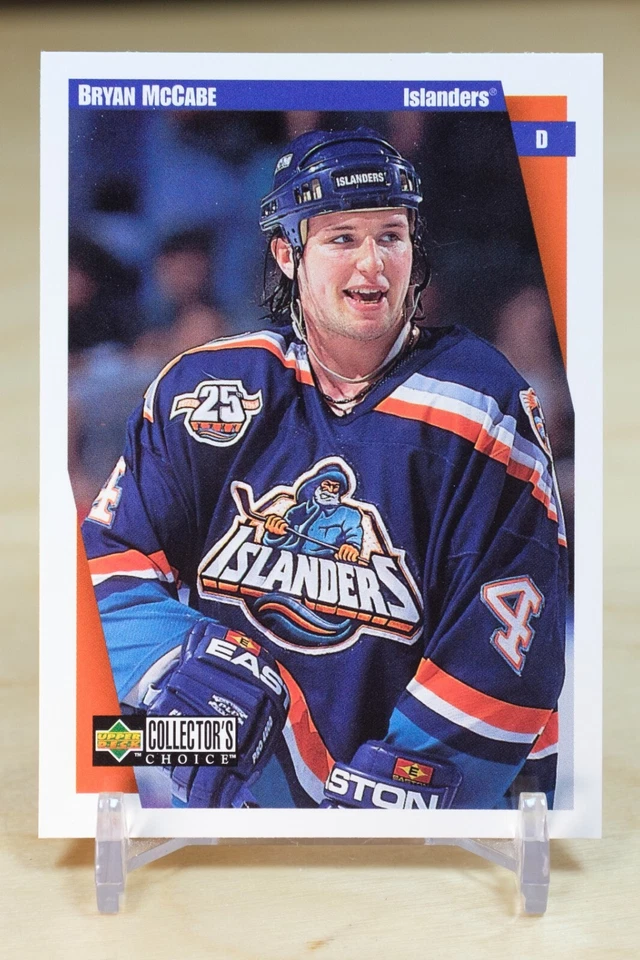 1997-98 UD Collector's Choice Base #157 Bryan McCabe - New York Islanders - Image 1 of 2
