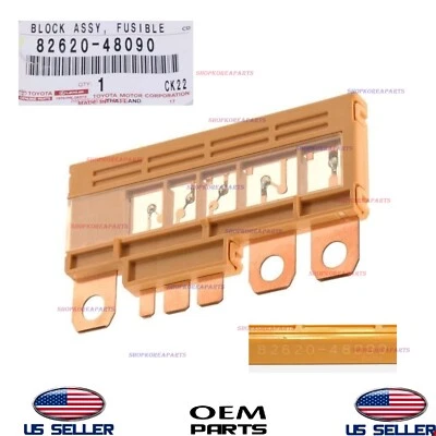 Bloque de eslabones fusibles principales OEM genuino Toyota Highlander 2009-2016 Venza Foto 1 de 2