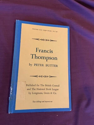 Francis Thompson by Peter Butter 1961   - Image 1 of 3