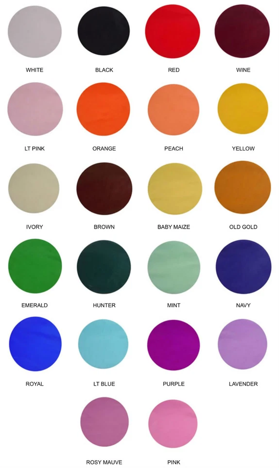 9" Tulle Circle-25ea/pk Wedding Bridal Party Favor Fabric Decoration Tutu Crafts - Image 1 of 1