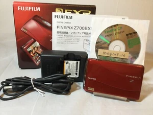 [N MINT in Box] Fujifilm FinePix Z700 EXR 12.0MP Digital Camera Red From JAPAN - Picture 1 of 15