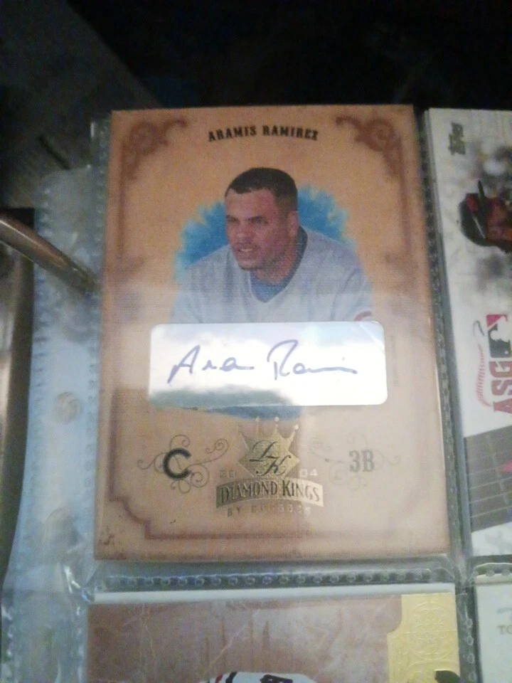 2004 Donruss #74 Aramis Ramirez Crowning Moment Bronze Auto /100 - Imagem 1 de 1