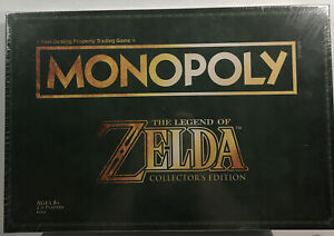 The Legend Of Zelda Monopoly: Rare Collector’s Edition! Factory Sealed!