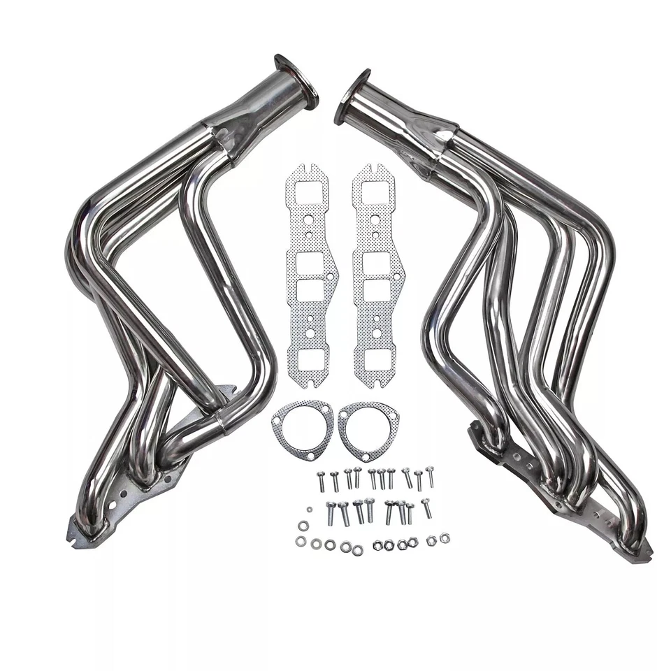 Stainless Manifold Headers for Oldsmobile Cutlass Delta 1965-1974 350 400 455 V8 - Image 1 of 1