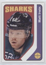 2014-15 O-Pee-Chee Retro Blank Back Matt Irwin #105