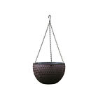 Plant Hanger Sturdy Double Layer Outdoor Garden Hanging Plant Pot Resin