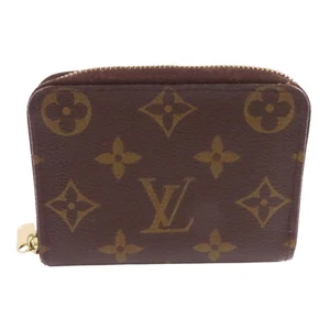 LOUIS VUITTON LV GHW Round Card Case Coin Case Card Holder M60067 Monogram - Picture 1 of 18