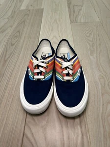 VANS Authentic Sf Retro Stripes Canvas Ultracush Womens 6 Skate Shoes NWT - Picture 1 of 7