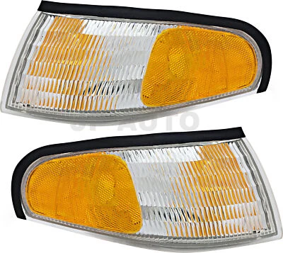 Juego de luces de esquina para Ford Mustang 1994-1998 lado conductor y pasajero Foto 1 de 4