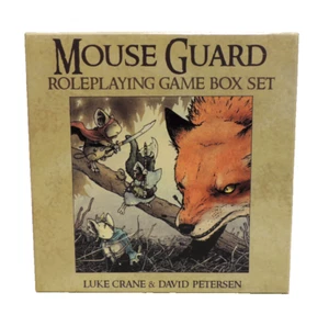 Mouse Guard Roleplaying Game Box Set 2010 1st Ed, 2nd Printing, NEW OPEN BOX - Picture 1 of 19