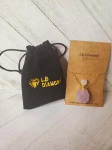 Parfum Flakon Halskette Heilkristall Rosenquarz - Chakra Halskette  - Bild 1 von 3