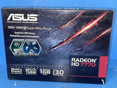 Asus - AMD Radeon HD 7770 1GB GDDR5 PCI Express 3.0 Graphics Card - Image 1 of 3