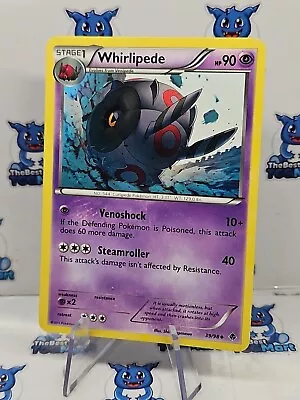 Pokemon Whirlipede 39/98 Emerging Powers LP  - Image 1 of 2