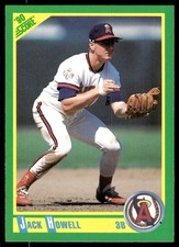 1990 Score Jack Howell California Angels #206