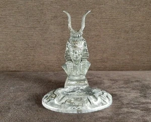 Metalllegierung Aschenbecher Pharao, Tischdeko, UdSSR - Bild 1 von 12