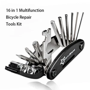 16 in 1 Multifunktions Fahrrad Mechaniker Fix Werkzeuge Set Fahrrad Reparatur Werkzeug Kits - Bild 1 von 9
