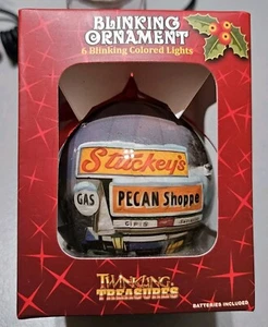 Stuckey's Pecan Shoppe Blinking Ornament Neu im Karton - Bild 1 von 7