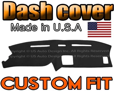 Se adapta a TOYOTA COROLLA 1984-1985 2 PUERTAS TABLERO CUBIERTA ALFOMBRILLA TABLERO PAD / NEGRO Foto 1 de 4