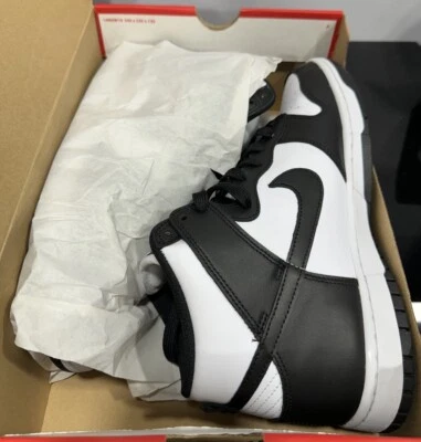 Nike Dunks High Retro “Pandas” Black White Men’s Sz 10.5 DD1399-105 w/OG Box - Image 1 of 4