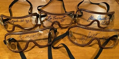 Набор очков Triple Crown Turcotte, Cruguet, Espinoza, Cauthen, Smith с автографом - Изображение 1 из 4