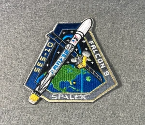 SPACEX SES - 10 FALCON 9 F9 MISSION PATCH 3.75" USA - Bild 1 von 1