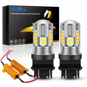 Luz de señal de giro diurna LED blanca ámbar para Chevy Silverado 1500 2500 - Imagen 1 de 7