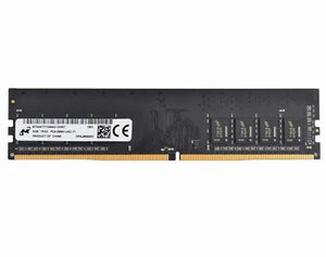 Micron 8GB 1RX8 PC4-2666V DDR4 21300Mhz 288Pin UDIMM Desktop Memory RAM" - Picture 1 of 2