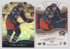 2008-09 SP Authentic Holo FX Die-Cut Jakub Voracek #FX81 Rookie RC