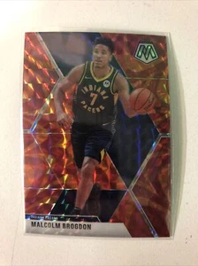 2019-20 Panini Mosaic Mosaic Orange Reactive #185 Malcolm Brogdon - Picture 1 of 4