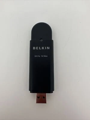Belkin WirelessG USB network adapter- F5D7050- 802.11g-54 Mbps….8 - Image 1 of 4
